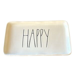 Rae Dunn Happy Trinket Jewelry‎ Storage Accessories Tray